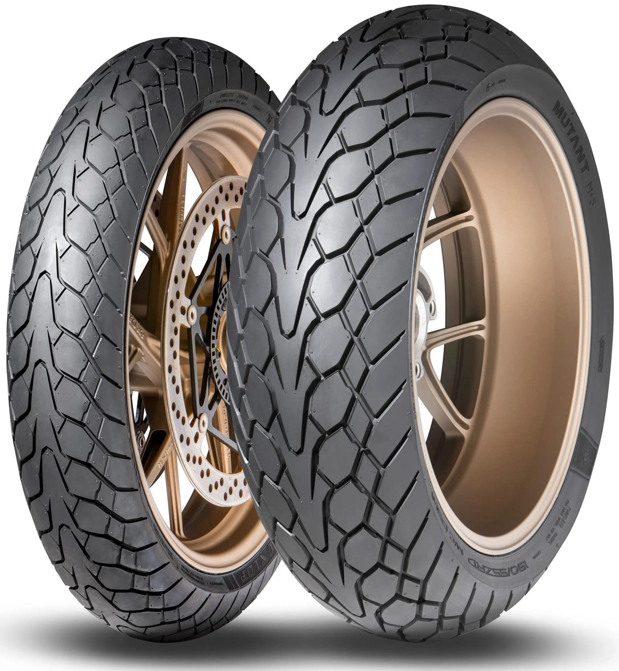 Dunlop buitenband mutant tyre mutant 120 70zr19 60w tl m+s fr.