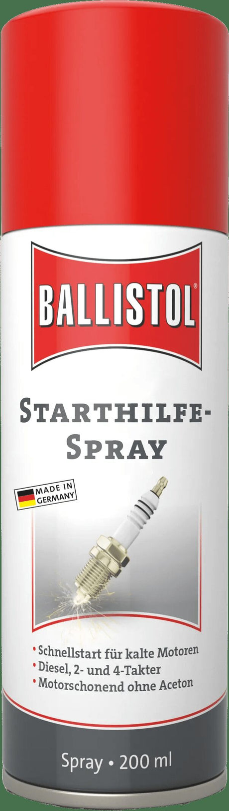 Ballistol starthulp spray starter spray 200 ml
