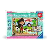 Ravensburger puzzel gabby's dollhouse - legpuzzel - 2x24 stukjes