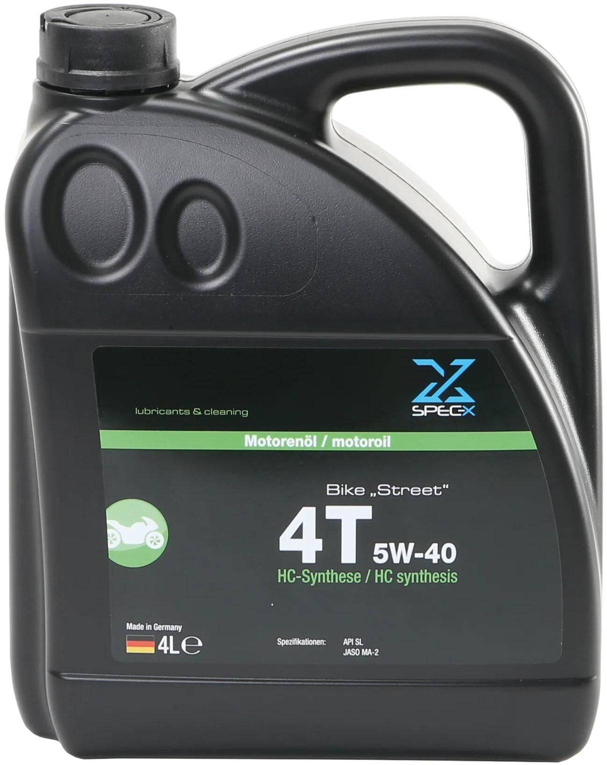 Spec-x motorolie bike 4t street motor oil 4t 5w-40 stree 4l bike