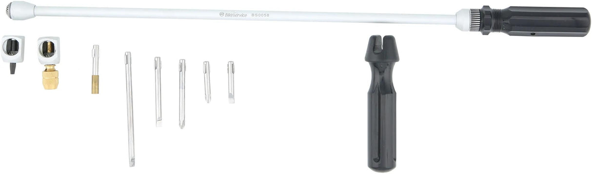 Bikeservice haakse schroevendraaier set angular thruster bst 10tlg