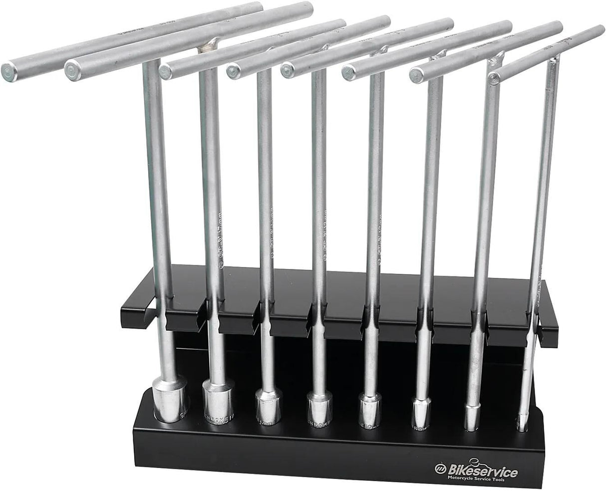 Bikeservice schroevendraaier set shutter speed handle bst au6knt 8pcs 300 mm m brac