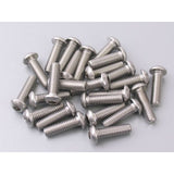 Inbusbout bolkop M6 x 20 mm RVS 25 stuks (214291)