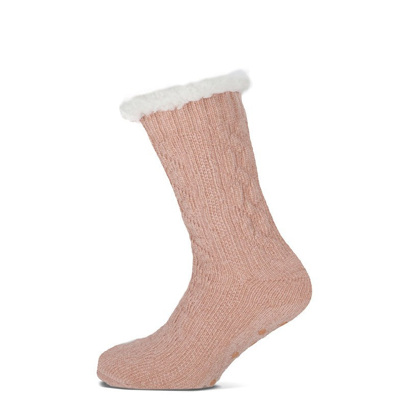 Producten homesocks basset chenille cable assortiment 30 paar