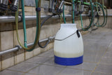 Kerbl producten melkemmer semi transparant blauw 30 liter