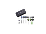 Longfield dartset brass steeltip black coated