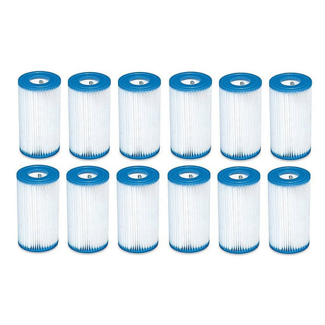 Intex 29000 Filter Cartridge Type A 12 Stuks voor Zwembad 244 305 366 cm