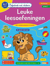 Deltas oefenboek met stickers- leuke lees
