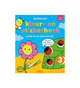 Deltas superleuk kleur- en stickerboek (2-4jr)