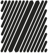 Reflective berlin reflex-sticker shapes refl.sticker refl.berlin universal black
