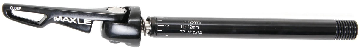 Rockshox snelspanas maxle ultimate qr axle rs maxle ult. 12 x 100mm 125mm