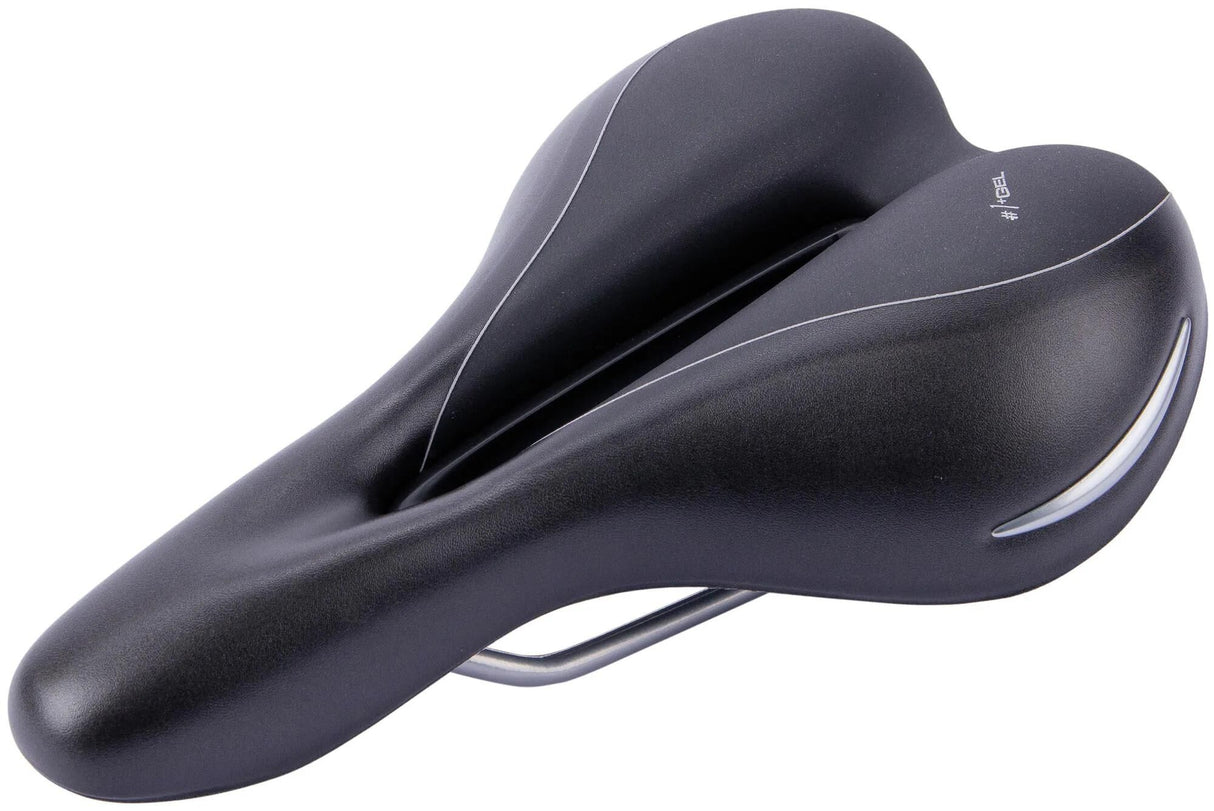 Contec zadel elliptic + ct elliptic+ saddle trekking, men's black sil
