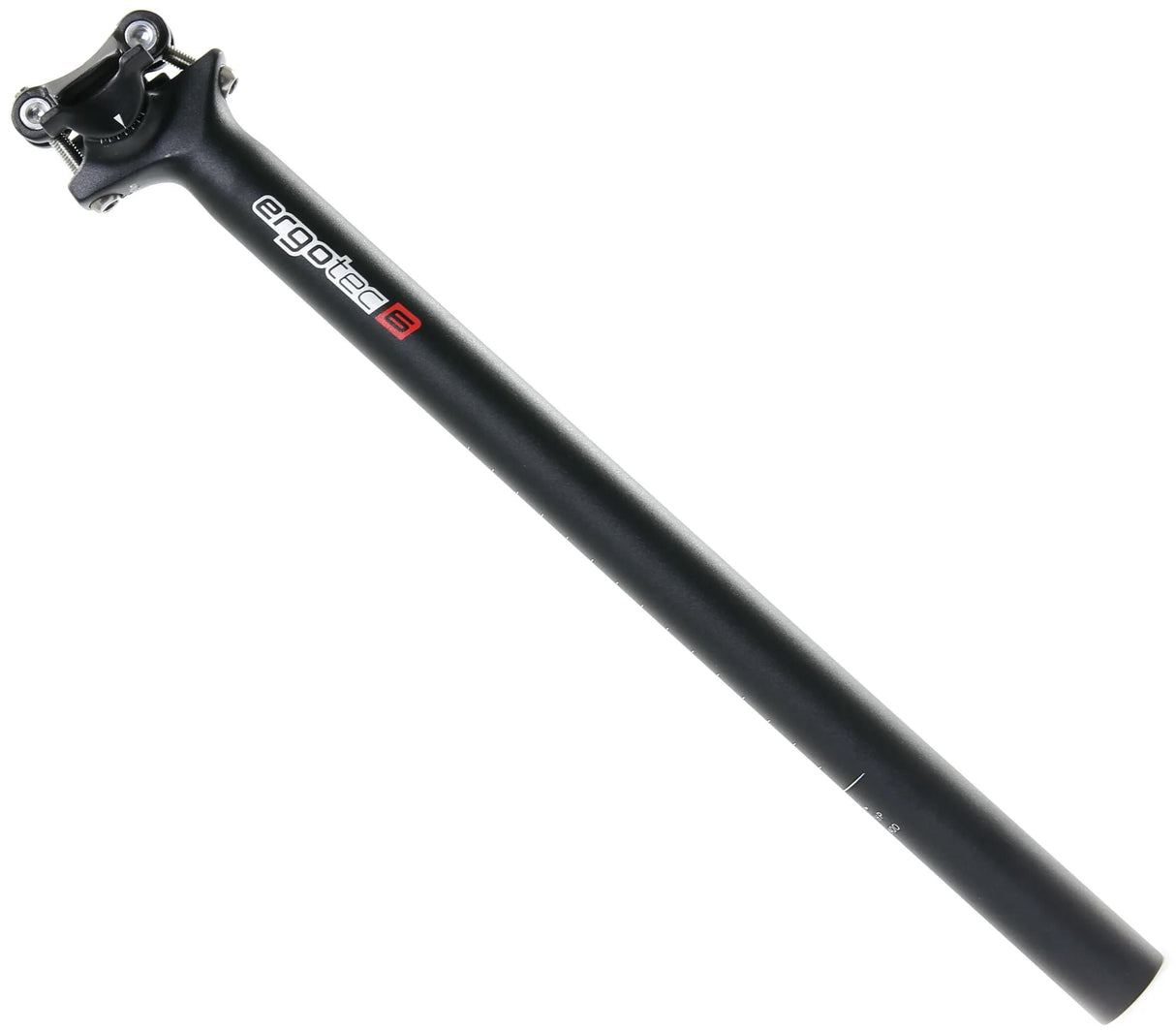 Ergotec Zadelpen Skalar 31.6x400mm Alu zwart