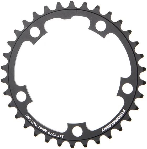 Stronglight kettingblad zircal 7075 t6 chain ring strongl.zircal 70750t6 110mm 34t b