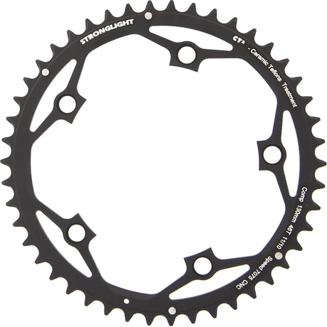 Stronglight kettenblatt ct2 chain ring strongl.ct2 46t alu black