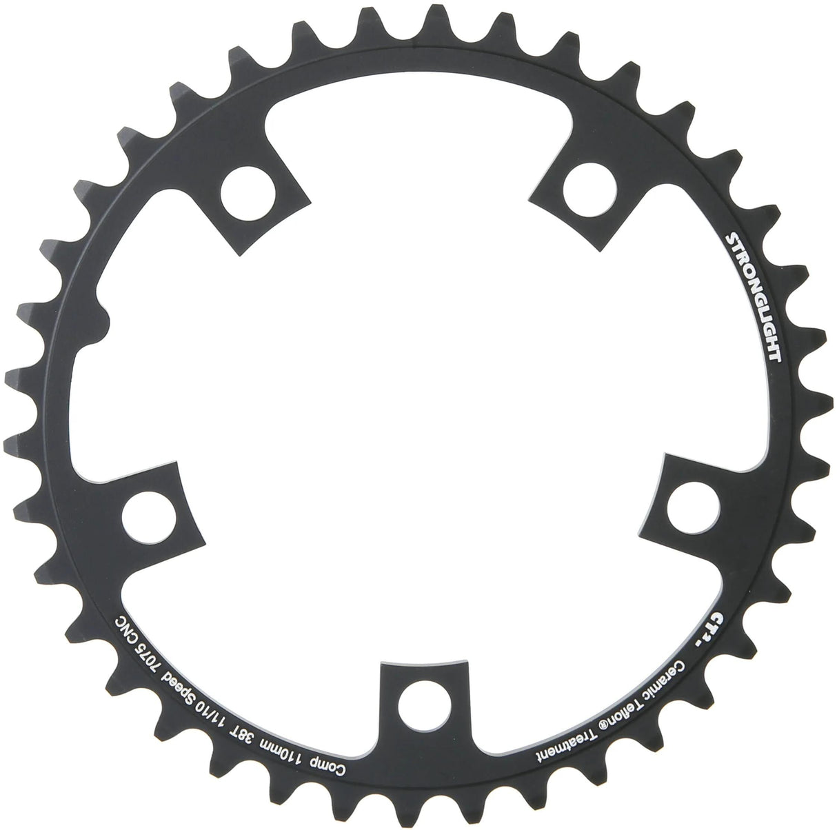 Stronglight kettingblad ct2 chain ring strongl.ct2 38t 110mm
