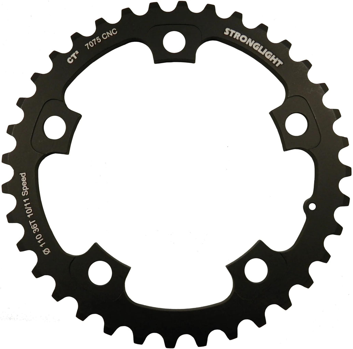 Stronglight kettingblad ct2 chain ring strongl. ct2 ultrega6750c 110mm36t