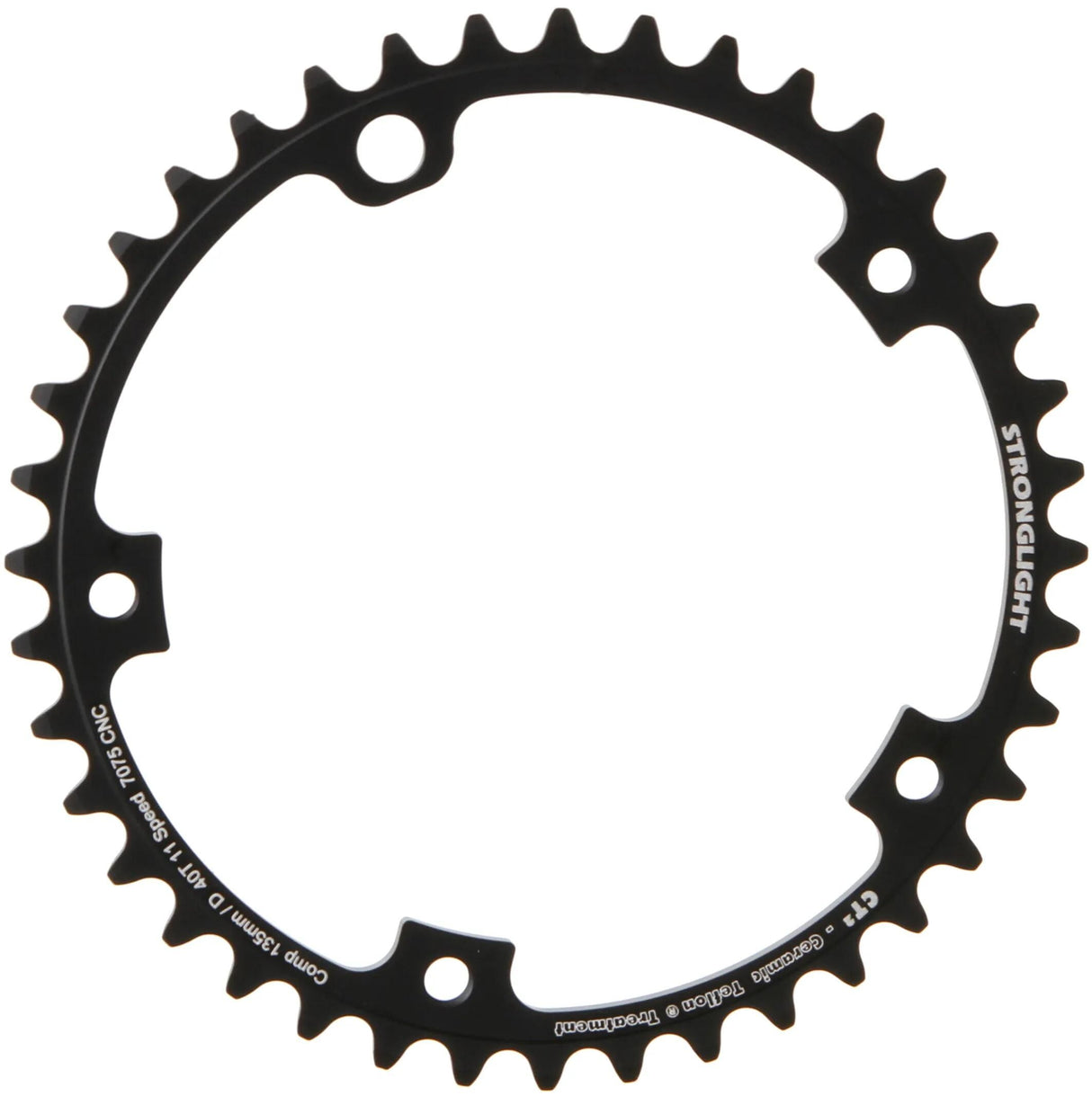 Stronglight kettingblad ct2 chain ring strongl.ct2 42t 135mm campa sr eps