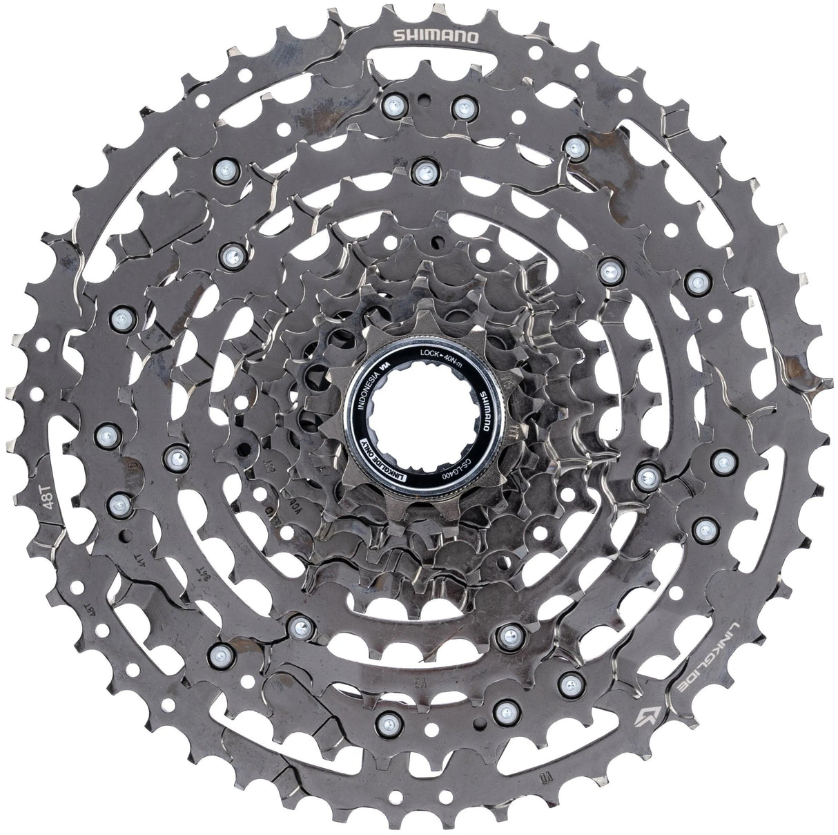 Shimano cassette cues 10v 11-48t cs-lg400 zwart