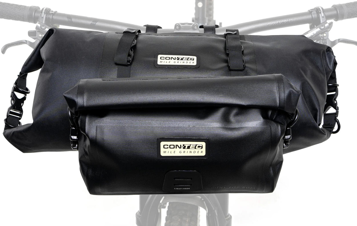 Contec stuurtas mile grinder front ct handlebar bags mile gr the front black