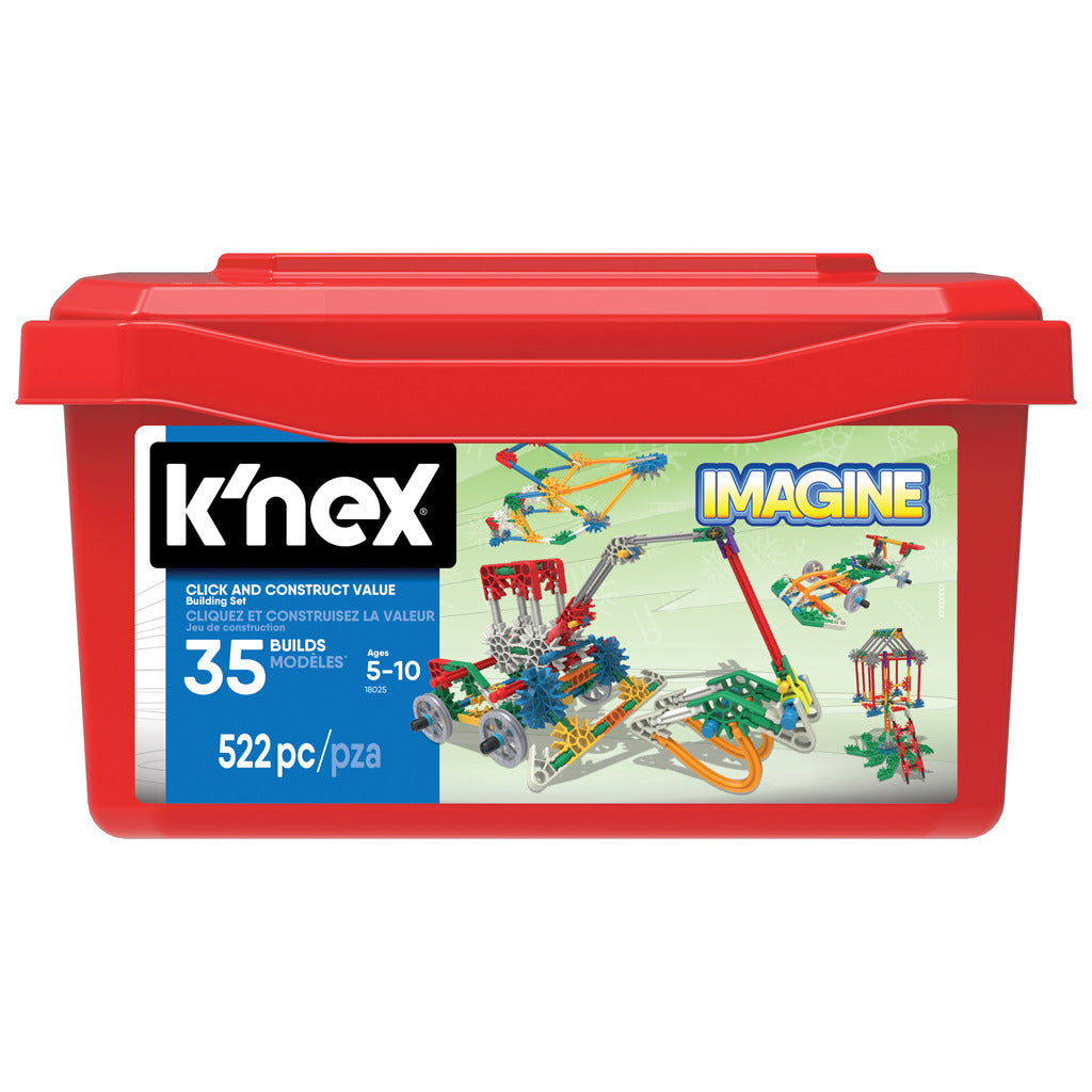 K'Nex Knex Imagine Click and Construct Value Box 522-delig