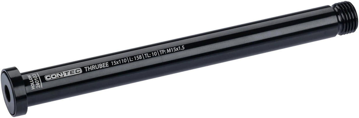 Contec voorsteekas thrubee front ct fr.thru axle thrubee front 15x110mm 158mm