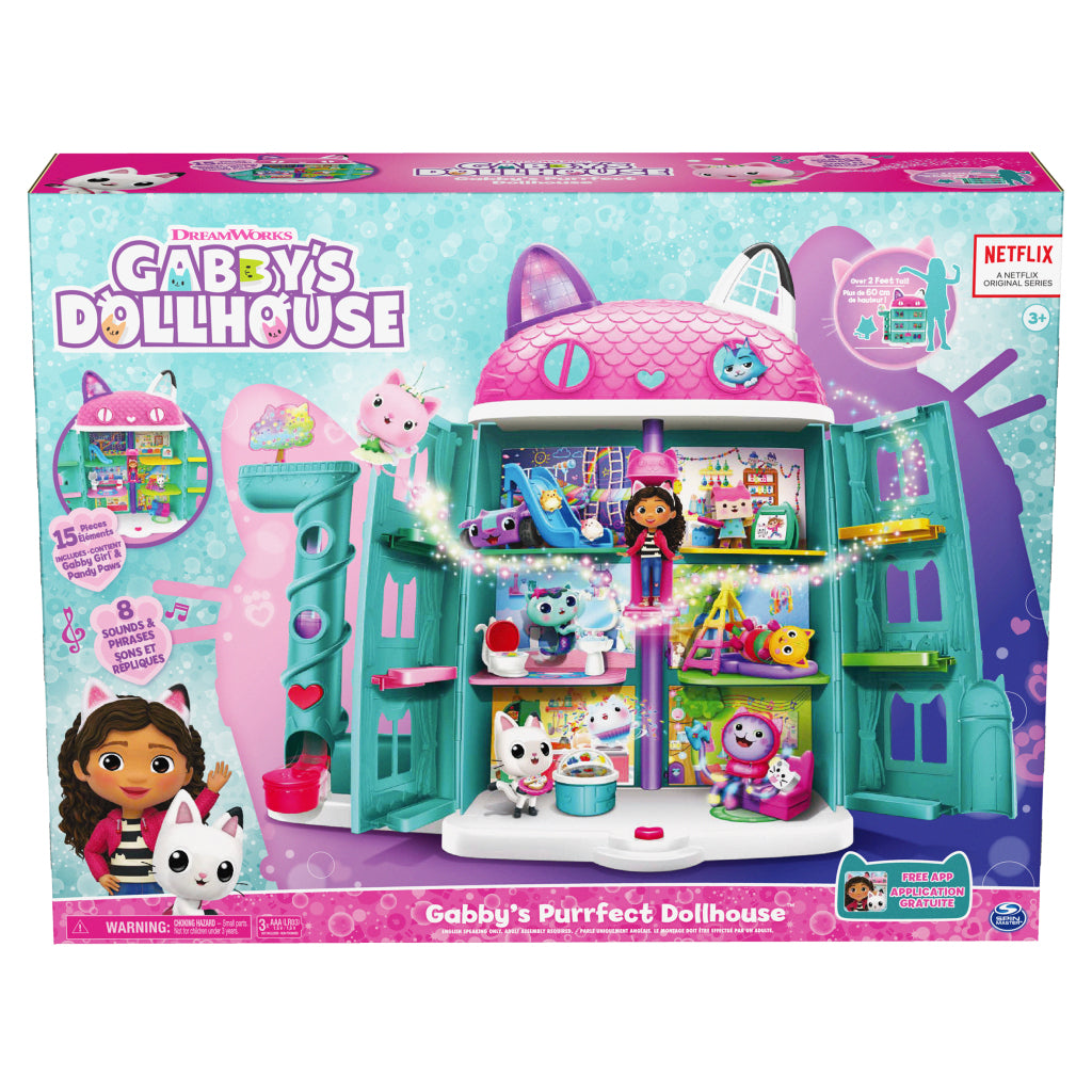 Gabby's Dollhouse Gabby #039;s Purrfect Dollhouse + Geluid