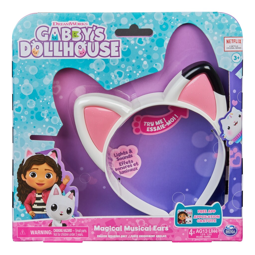 Gabby's dollhouse gabby #039;s dollhouse magische muzikale-kattenoren + licht