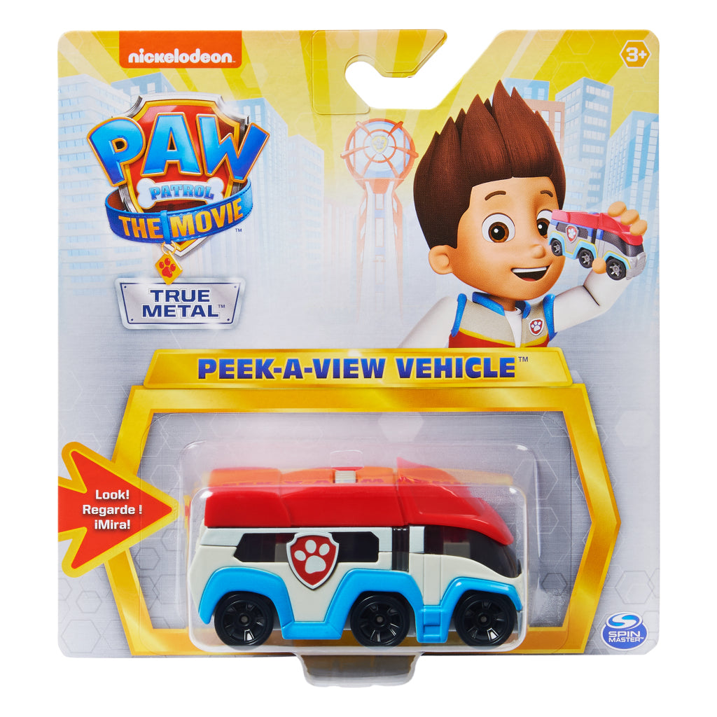 Paw patrol the movie true metal peek view voeruig