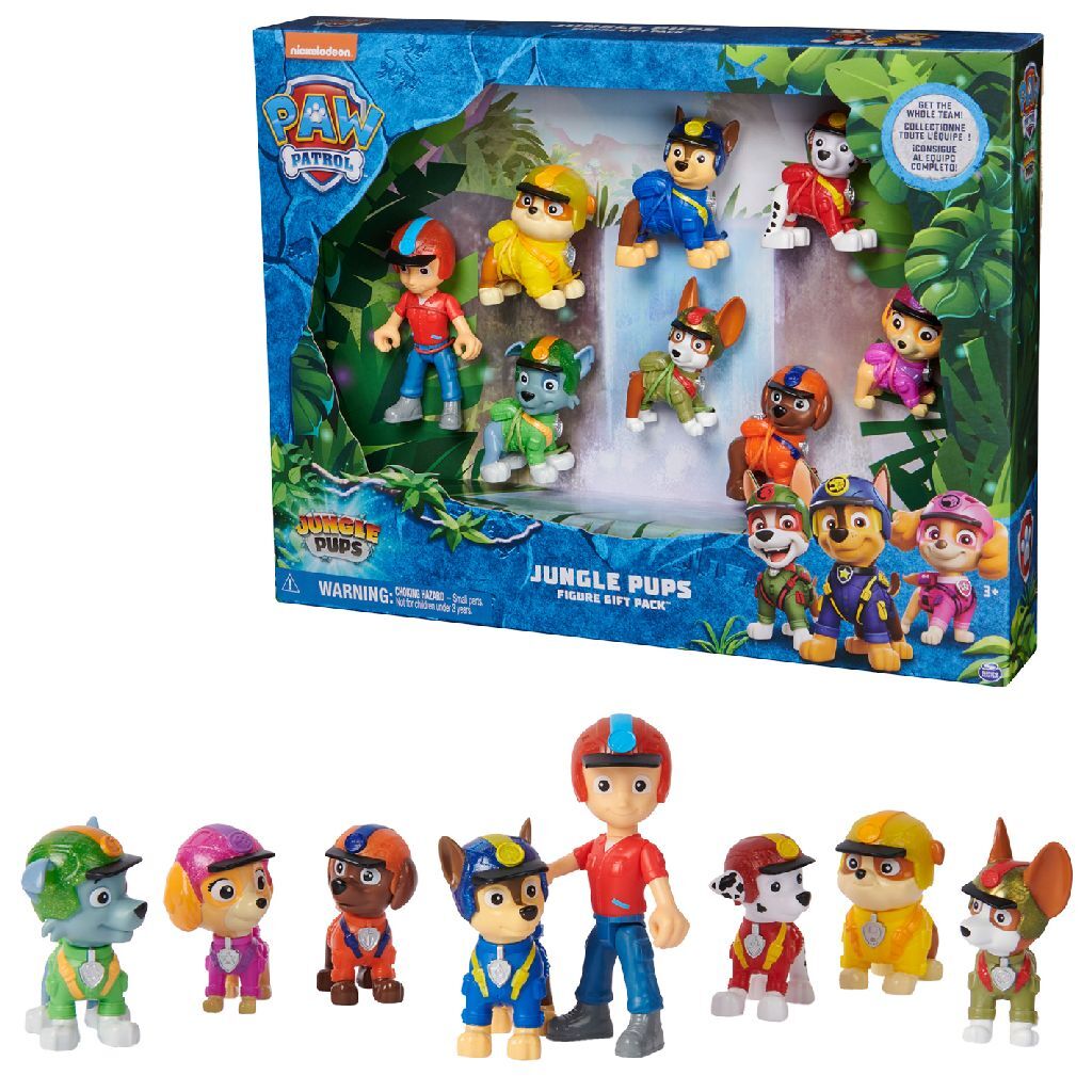 Paw patrol paw patrol pups figuren 8-delig