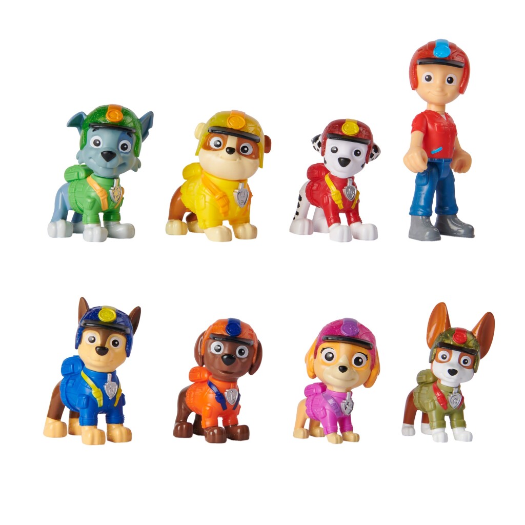 Paw patrol jungle pups figuren 8-delig