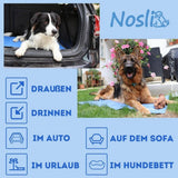 Nosli nosli zelfkoelende koelmat voor honden en katten 50x90 cm zeeblauw