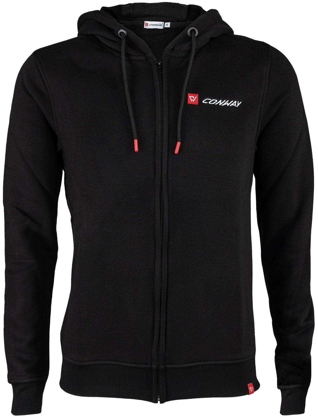 Conway sweater jas met capuchon logoline hooded sweatjacket logoline size xxl black