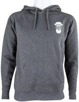 Excelsior sweatshirt met capuchon hoodie hoddie size xl dark heather
