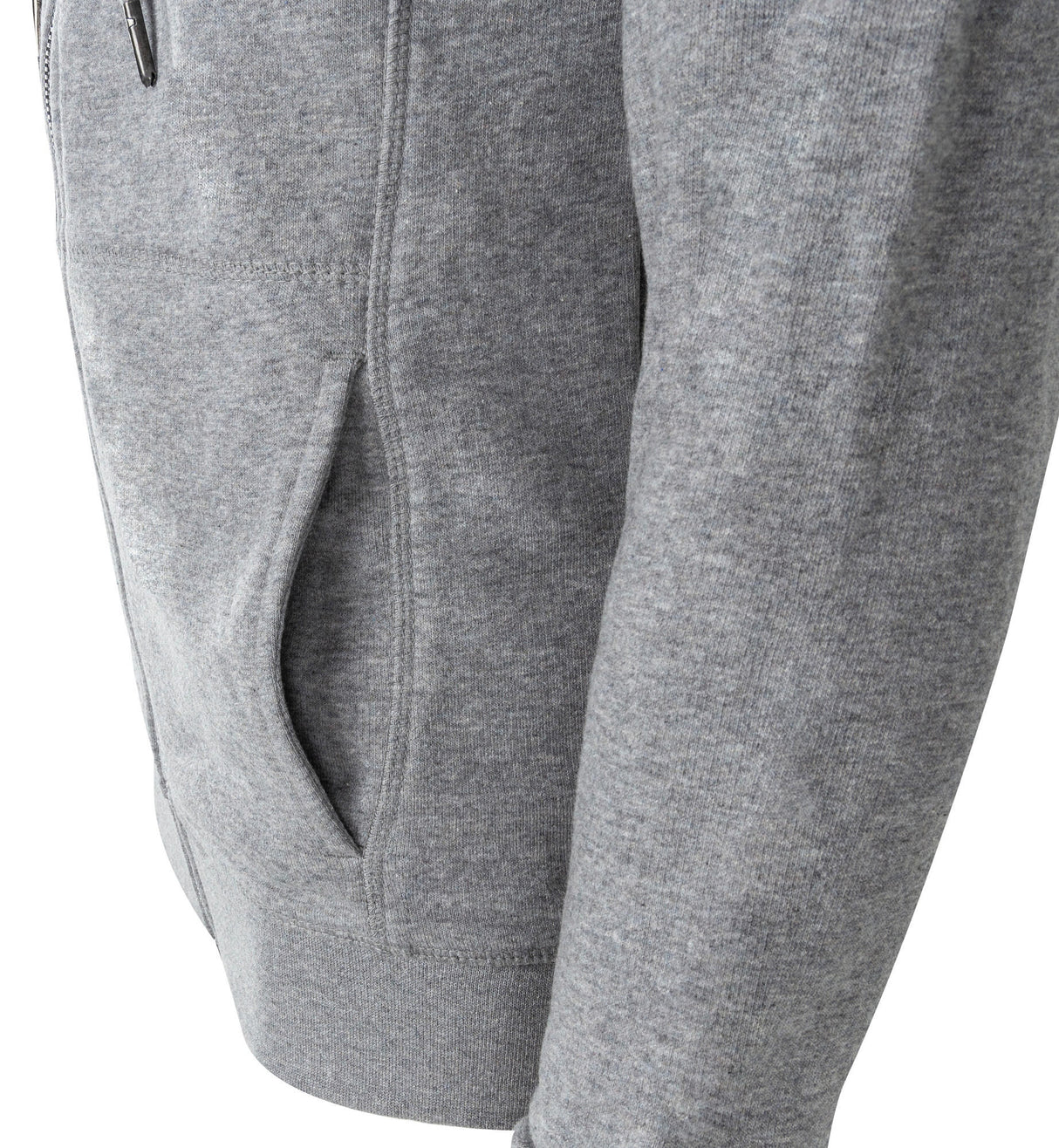 Contec sweatjack met capuchon zip bright ct zip hoodie zip bright size, xl light grey