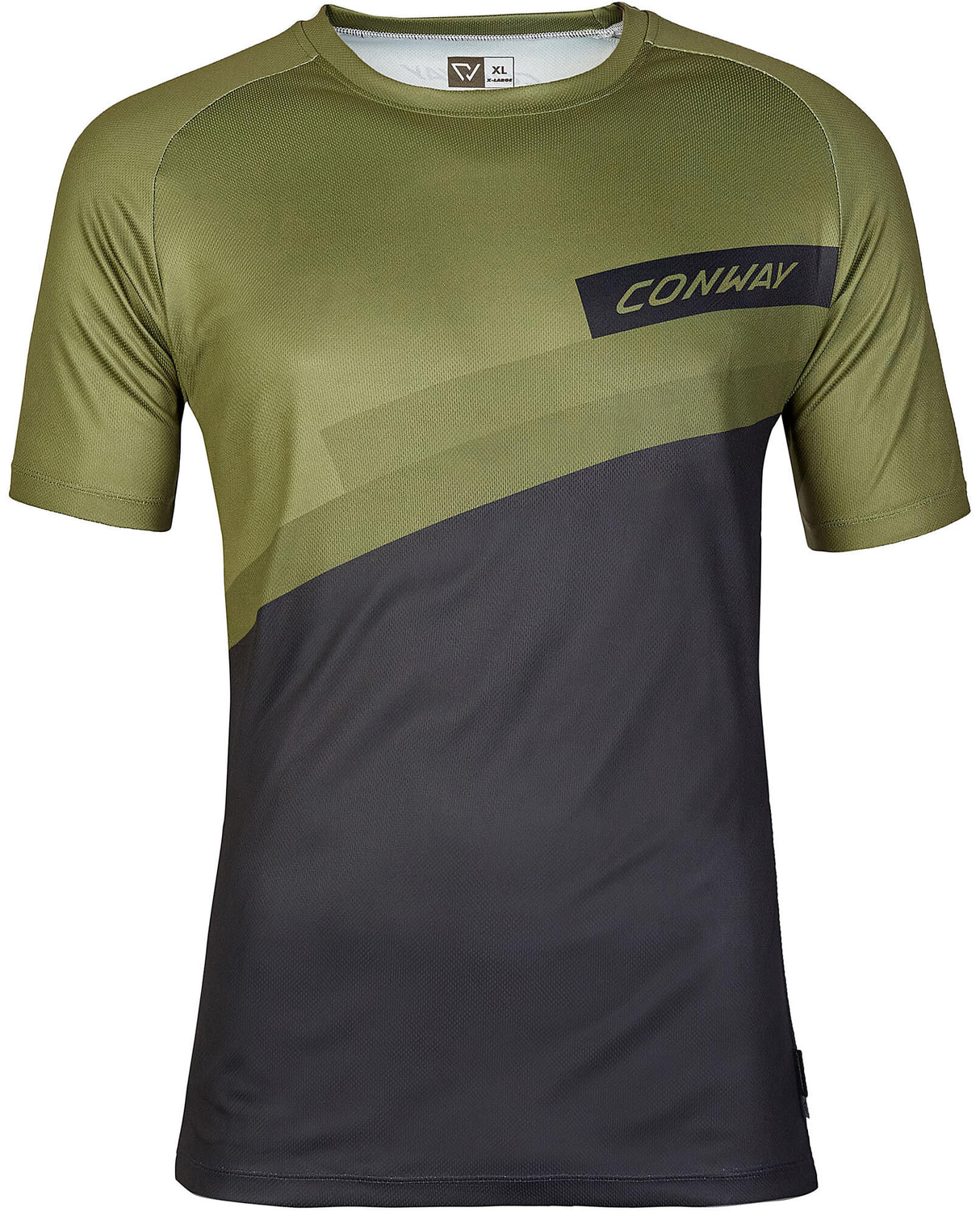 Conway shirt met korte mouwen ride tee ss t-shirt ride tee ss l moss black