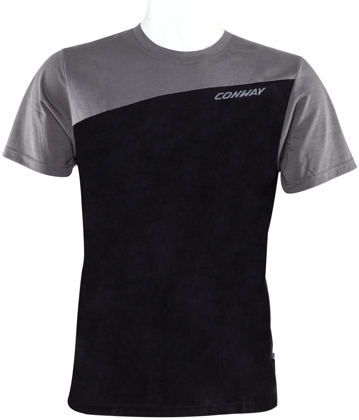 Conway shirt met korte mouwen active tee ss jersey active tee ss xl grey black
