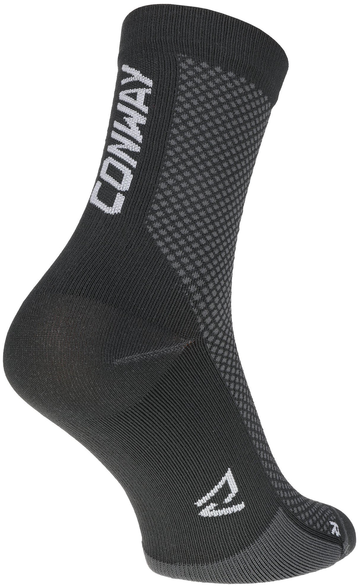 Conway sokken ride socks high cut sock ride high cut 40-43 grey