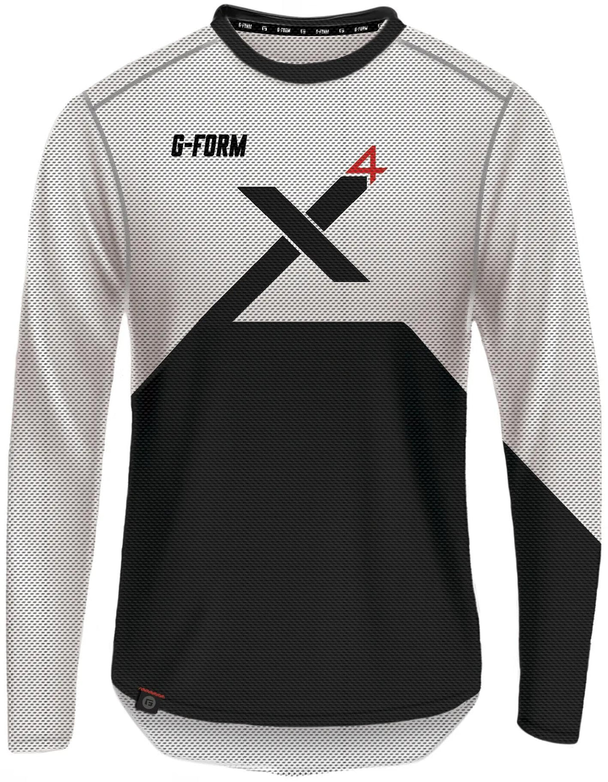 G-form langarmshirt pro-x4 longarm shirt pro x-4 size l white bl.