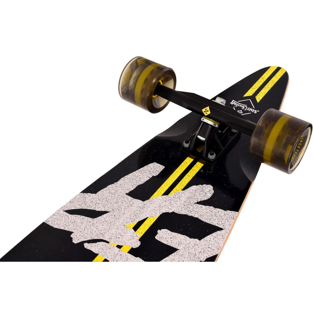 Street surfing street surfing street surfing pintail road line skateboard