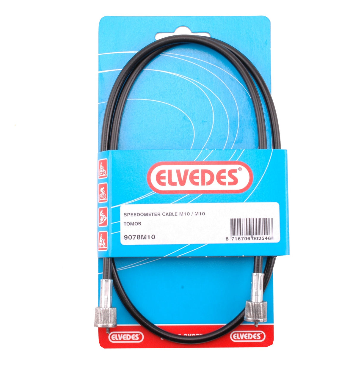 Elvedes Kabel 78cm org. tomos tellerkabel