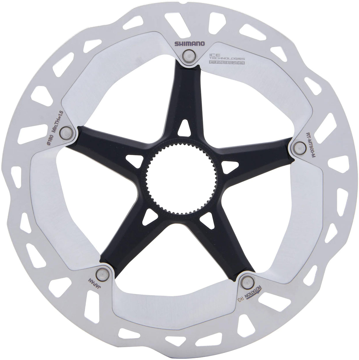 Shimano remschijf (los) xt 180mm center-lock irtmt800me