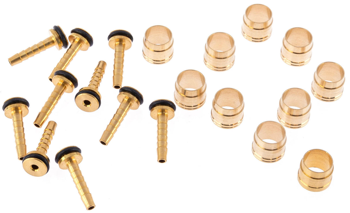 Tektro remslang kit br.line kit 5,5mm 10 olive 10 pin auriga