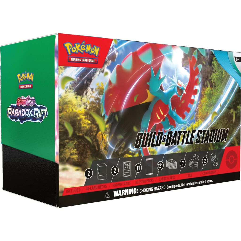 Asmodee Pokemon TCG S V Paradox Rift Build Battle Stadium