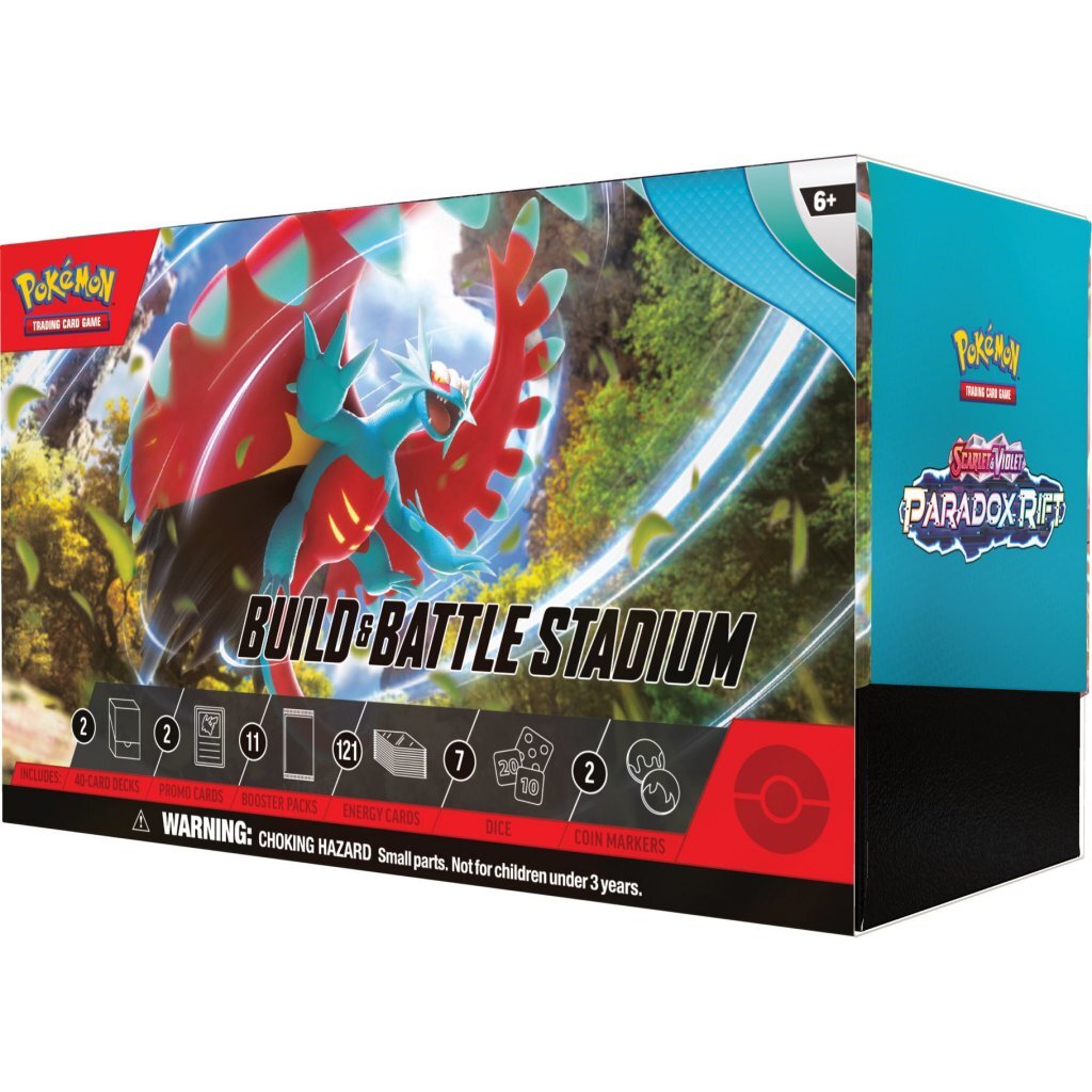 Asmodee Pokemon TCG S V Paradox Rift Build Battle Stadium