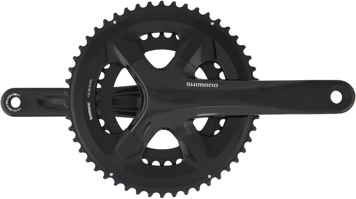 Shimano crankstel 105 fc-rs510 crankset shim.105 fcrs510 36 46t.175mm ht2 11sp