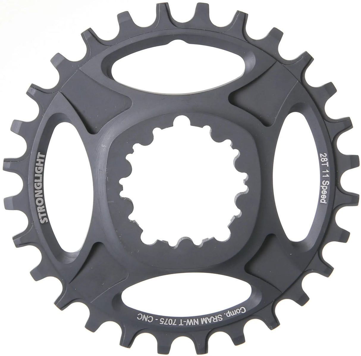 Stronglight kettingblad ht3 chain ring strongl.ht3 30t inner alu black