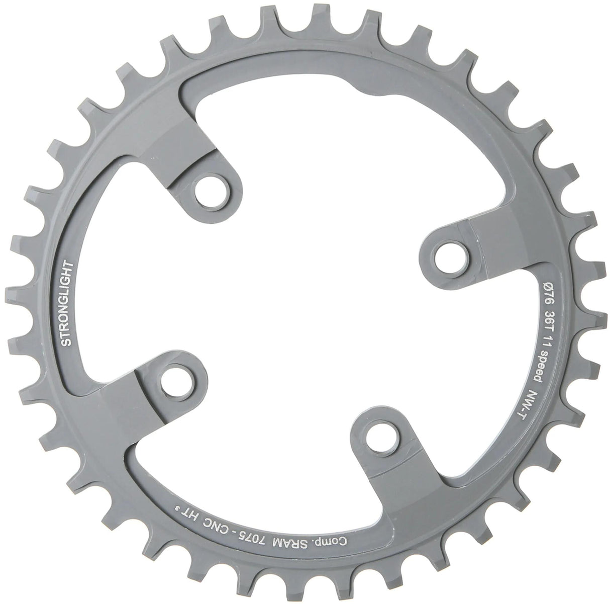 Stronglight kettingblad ht3 chain ring strongl. ht3 36t inner alu black