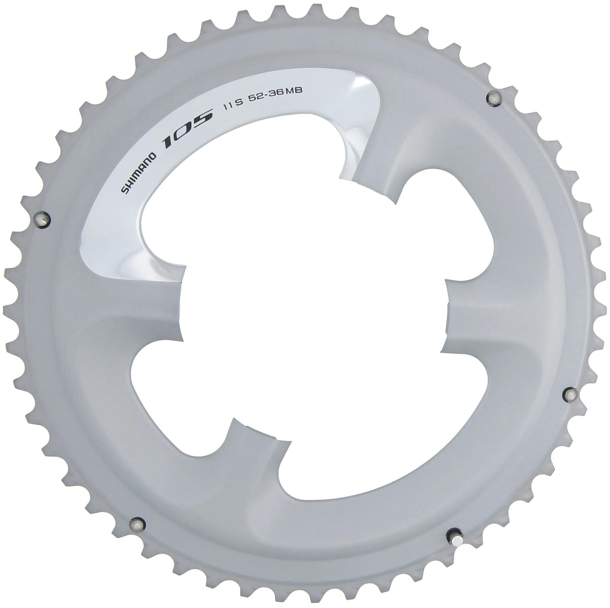 Shimano kettingblad 105 11v 52t y1ph98120 fc-5800 zilver
