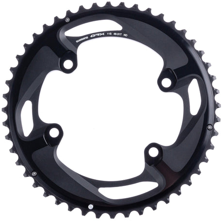 Shimano Kettingblad 48T GRX FC-RX810 2 x 11 speed zwart